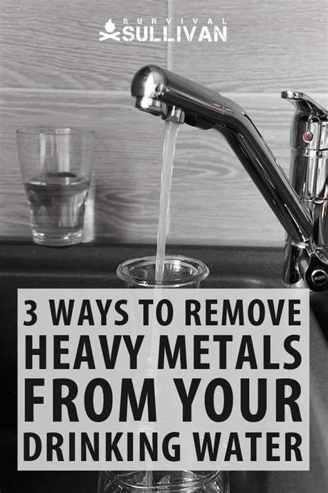 removing heavy metals from water